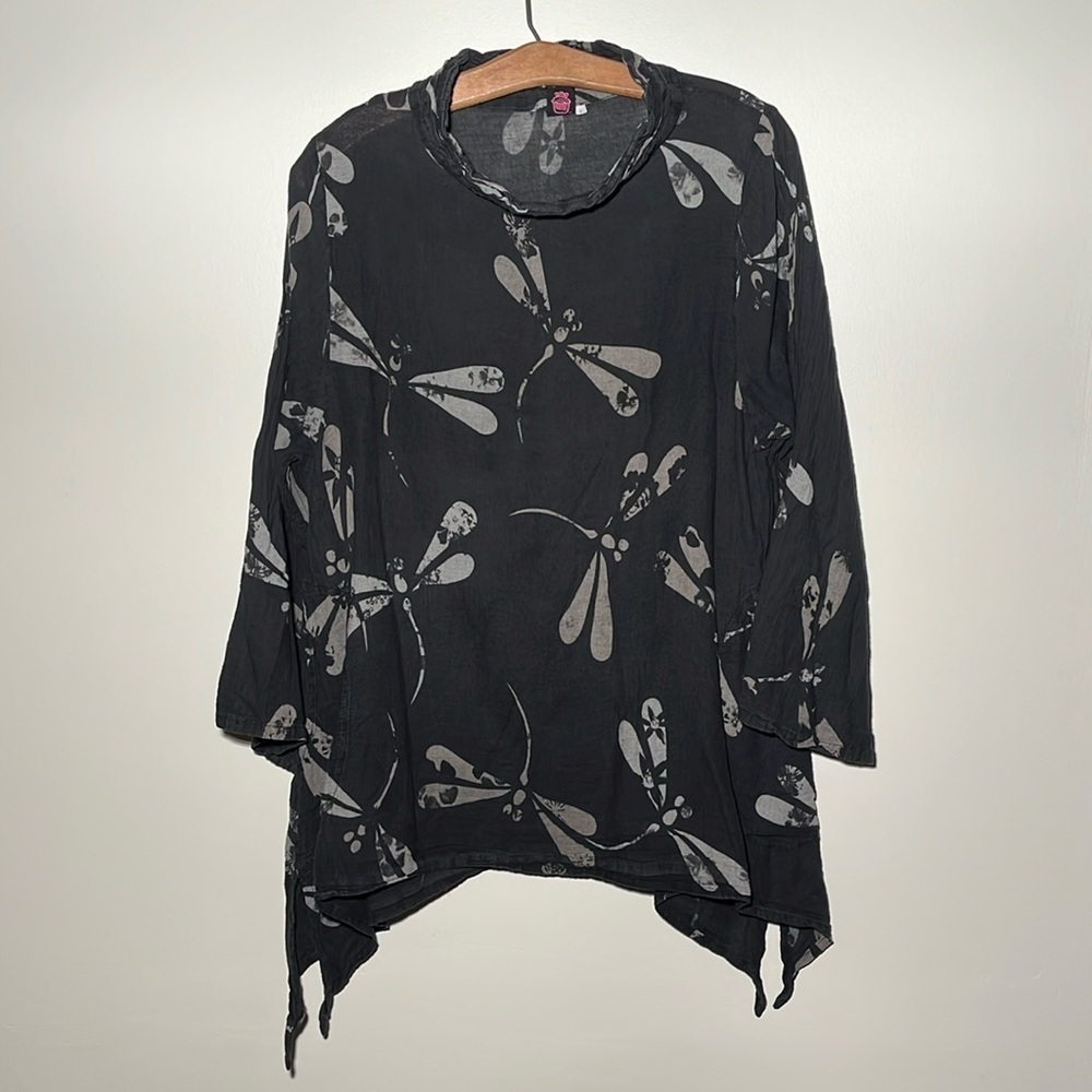 Cupcake International Cotton Dragonfly Tunic Top